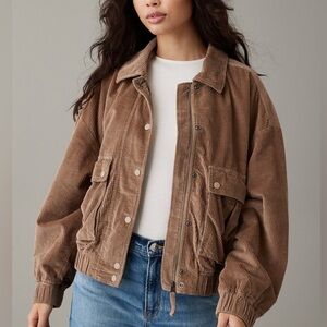 Corduroy bomber